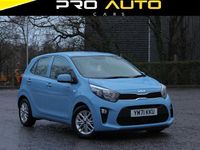 Used Kia Picanto 2022 Blue Hatchback