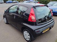 Used Peugeot 107 68 HP (50 kW) 2010 Black Hatchback