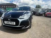Used DS Automobiles DS3 Connected Chic 2019 Black Hatchback