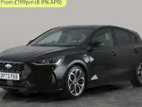 Begagnad Ford Focus ST-Line X 125 HK (91 kW) 2024 Svart Halvkombi