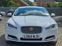 Used Jaguar XF Luxury 2014 White Sedan