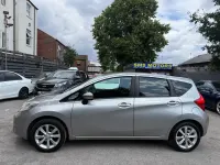 Used Nissan Note Acenta Premium 98 HP (72 kW) 2017 Silver Hatchback