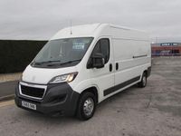 Used Peugeot Boxer 130 HP (95 kW) 2015 White Van