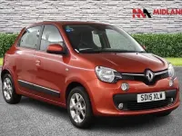 Used Renault Twingo Dynamique 90 HP (66 kW) 2015 Red Hatchback