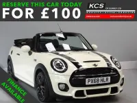 Used Mini Cooper S Cabriolet 192 HP (141 kW) 2018 White Cabriolet