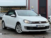 Used VW Golf Cabriolet GTI 210 HP (154 kW) 2012 White Cabriolet