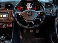 Used VW Polo Match 90 HP (66 kW) 2016 Blue Hatchback