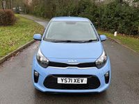Used Kia Picanto 66 HP (48 kW) 2022 Blue Hatchback