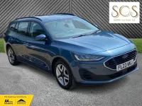 Used Ford Focus Zetec 120 HP (88 kW) 2023 Blue Estate