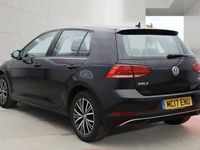 Used VW Golf VII SE 125 HP (91 kW) 2017 Black Hatchback