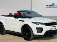 Used Land Rover Range Rover evoque HSE Dynamic 180 HP (132 kW) 2017 White Cabriolet