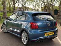 Begagnad VW Polo BlueGT 2015 Blå Halvkombi