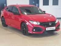 Used Honda Civic SR 126 HP (92 kW) 2018 Red Hatchback
