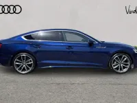 Used Audi A5 S-Line 200 HP (147 kW) 2023 Blue Coupe