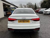 Used Audi A4 Black Edition 163 HP (119 kW) 2020 White Sedan