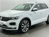 Used VW T-Roc R-line 116 HP (85 kW) 2019 White SUV