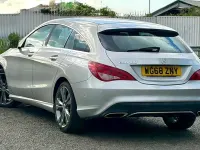 Usado Mercedes CLA180 Shooting Brake 122 HP (89 kW) 2018 Prateado Carrinha