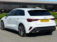Used Audi A3 S-Line 150 HP (110 kW) 2025 White Hatchback