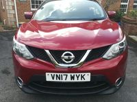 Used Nissan Qashqai Tekna 131 HP (96 kW) 2017 Red SUV