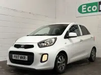 Used Kia Picanto 84 HP (61 kW) 2017 White Hatchback