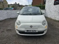 Used Fiat 500 Lounge 69 HP (50 kW) 2010 White Hatchback