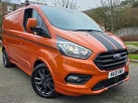 Used Ford Transit Custom Sport 185 HP (136 kW) 2021 Orange Van