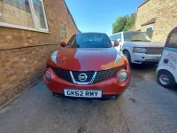 Gebraucht Nissan Juke Acenta Premium 2012 Rot SUV