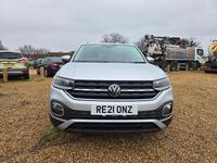 Used VW T-Cross SEL 110 HP (80 kW) 2021 Silver SUV
