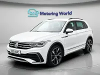 Used VW Tiguan R-line 150 HP (110 kW) 2021 White SUV