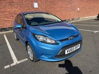 Used Ford Fiesta 96 HP (70 kW) 2010 Blue Hatchback