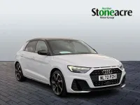 Used Audi A1 Sportback Black Edition 110 HP (80 kW) 2022 White Hatchback
