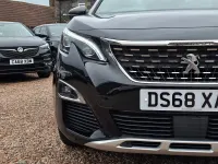 Used Peugeot 3008 GT-line 130 HP (95 kW) 2018 Black SUV
