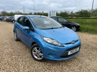 Used Ford Fiesta 67 HP (49 kW) 2011 Blue Hatchback