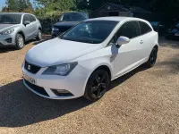 Used Seat Ibiza 85 HP (62 kW) 2013 White Hatchback