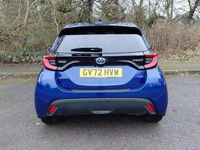 Used Toyota Yaris Hybrid Design 113 HP (83 kW) 2023 Blue Hatchback