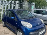 Used Citroën C1 68 HP (50 kW) 2007 Blue Hatchback