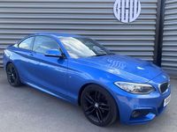 Used BMW 218 M Sport 2016 Blue Coupe
