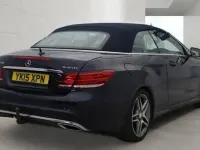 Used Mercedes E220 AMG line 2015 Blue Cabriolet