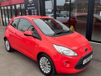 Used Ford Ka Zetec 69 HP (50 kW) 2012 Red Hatchback