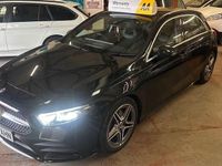 Used Mercedes A200 AMG line 163 HP (119 kW) 2018 Black Hatchback