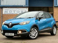 Used Renault Captur Dynamique 90 HP (66 kW) 2015 Blue SUV