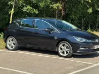 Used Vauxhall Astra SRi 100 HP (73 kW) 2018 Blue Hatchback