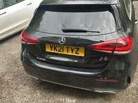 Used Mercedes A250 AMG Line Premium Plus 2021 Black Hatchback