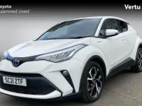 Used Toyota C-HR Design 184 HP (135 kW) 2021 Pure white (solid paint) SUV