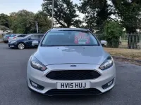 Used Ford Focus Zetec 125 HP (91 kW) 2015 Silver Hatchback