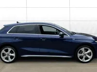 Used Audi A3 e-tron S-Line 204 HP (150 kW) 2024 Blue Hatchback