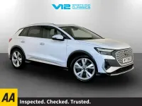 Second-hand Audi Q4 e-tron S-Line 150 kW (204 CP) 2021 Alb SUV