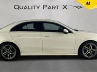 Used Mercedes A200 AMG line 163 HP (119 kW) 2019 White Sedan
