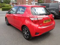 Used Toyota Yaris 111 HP (81 kW) 2019 Red Hatchback