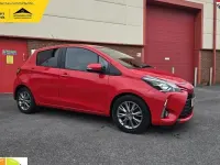 Used Toyota Yaris 111 HP (81 kW) 2018 Red Hatchback